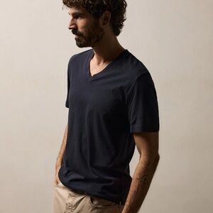 James Perse Dark Blue V-Neck T-Shirt - Men’s 2